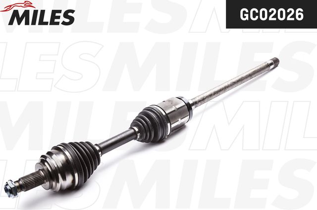 Полуось (привод в сборе, приводной вал) Miles правая для BMW X5 III (F15) 2013-2018. Артикул GC02026