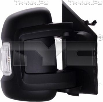 Зеркало боковое TYC левое для Citroen Jumper II 2006-2026. Артикул 309-0076