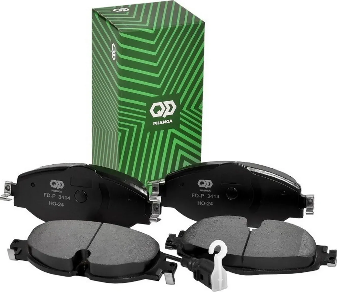 PILENGA Колодки тормозные дисковые передние (Заменен на FD-P 3375)  VAG OCTAVIA III  KODIAQ  TIGUAN . Артикул fd-p3414