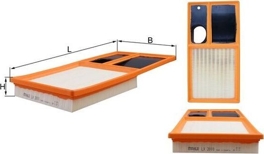 Воздушный фильтр Mahle для Skoda Rapid I 2012-2015. Артикул LX 2010