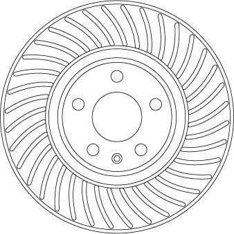 Тормозной диск TRW. Артикул DF6950S
