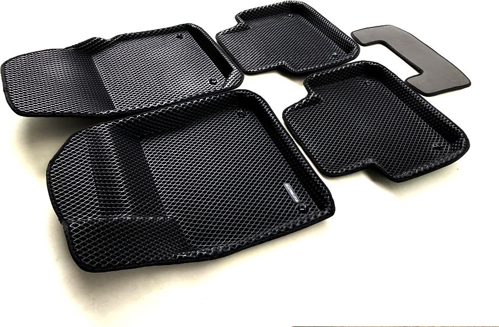 Коврики Euromat 3D EVA для салона Porsche Cayenne III 2018-2026. Артикул EM3DEVA-004106