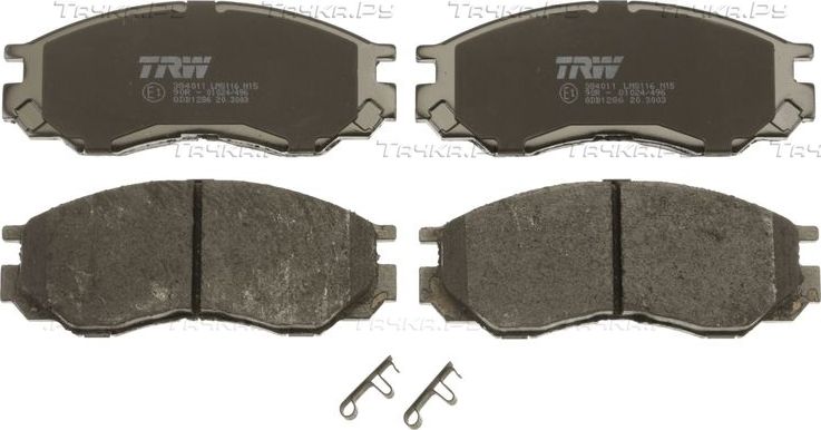 Тормозные колодки TRW COTEC передние для Mitsubishi L300 II 1994-2000. Артикул GDB1286