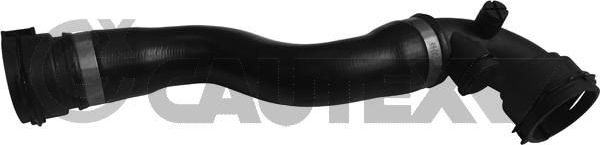 Патрубок радиатора (системы охлаждения) Cautex (EPDM (Этилен-пропиленовый каучук)) левый верхний для BMW X3 I (E83) 2003-2006. Артикул 753932