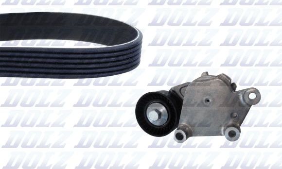 Ремень ГРМ с роликами (комплект) Dolz. Артикул SKD194A
