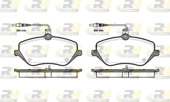 Тормозные колодки RoadHouse. Артикул 21101.04