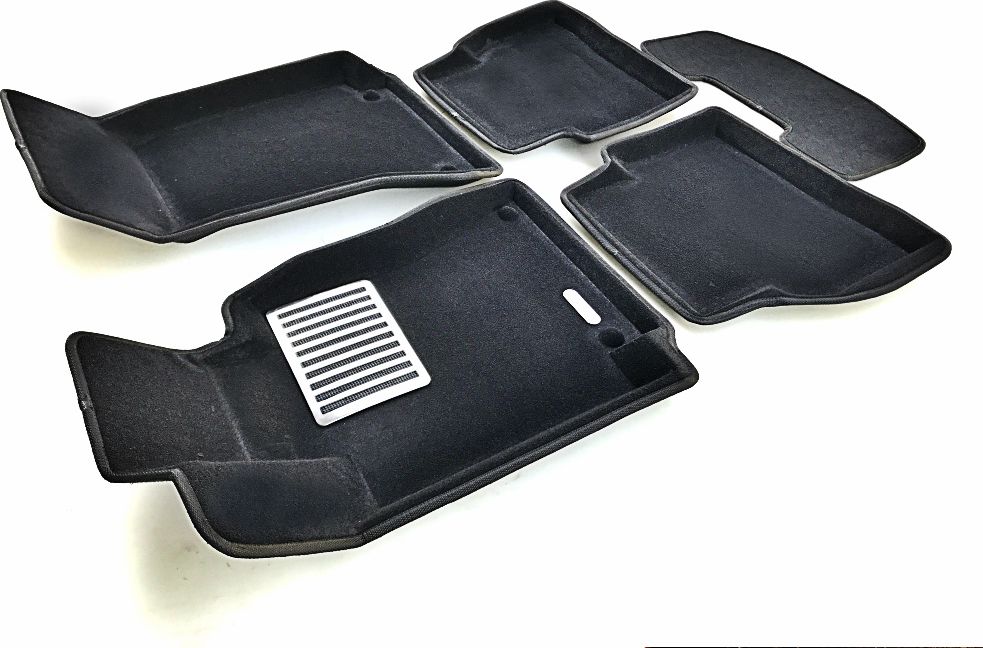Коврики текстильные Euromat 3D Lux для салона Mercedes-Benz C-Class W205 2015-2026. Артикул EM3D-003514