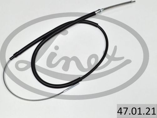 Трос ручника (тросик ручного тормоза) Linex. Артикул 47.01.21