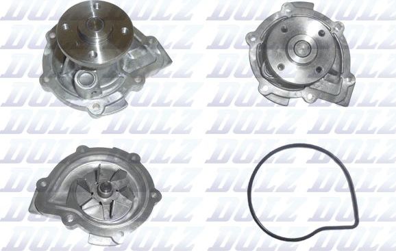 Помпа (водяной насос) Dolz для Fiat Fullback I 2016-2026. Артикул S363