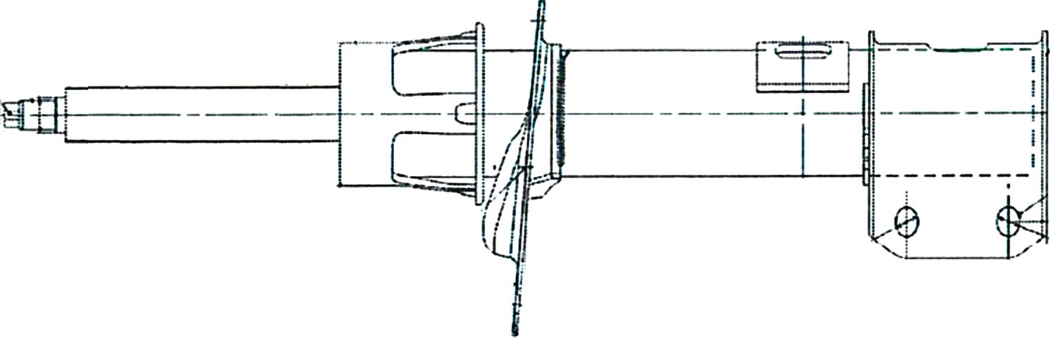 Амортизатор CTR. Артикул GY0321G