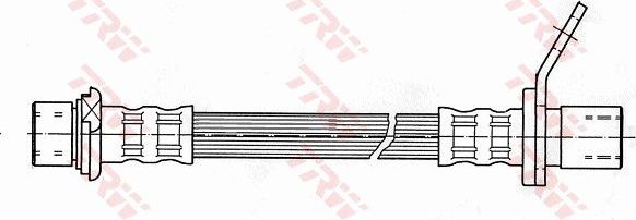Тормозной шланг TRW. Артикул PHA393