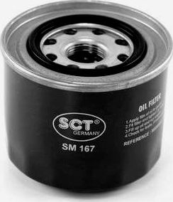 Масляный фильтр SCT-Germany для Triumph Acclaim 1982-1985. Артикул SM 167