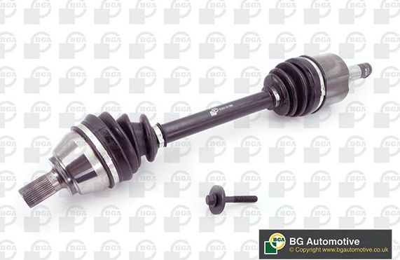 Полуось (привод в сборе, приводной вал) BGA. Артикул DS9700