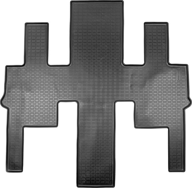 Коврики 3D Норпласт для салона Hyundai Staria (3 ряд 7 мест) 2021-2026. Артикул NPA00-C31-662