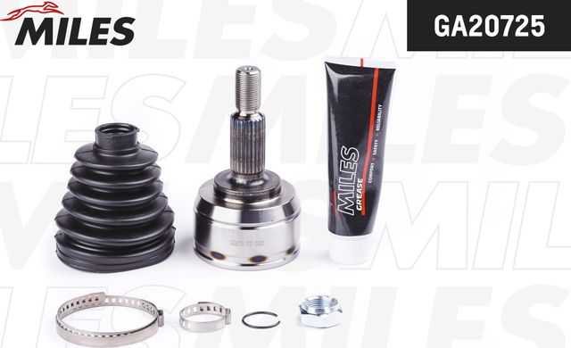 Шрус наружный (граната) Miles для Dacia Duster I 2010-2018. Артикул GA20725