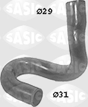 Патрубок радиатора (системы охлаждения) Sasic. Артикул SWH4199