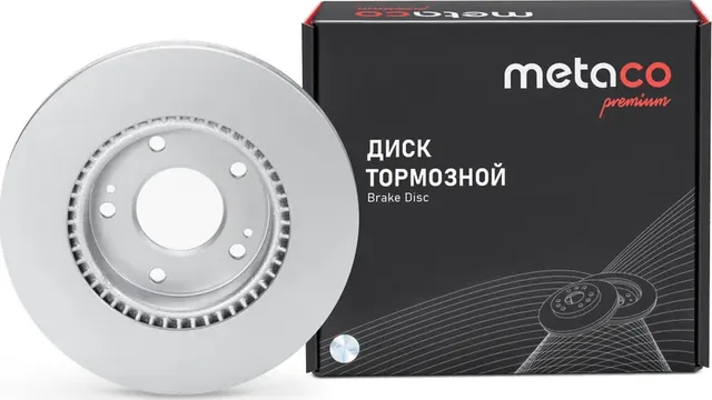 Диск тормозной передний вентилируемый KIA SPORTAGE (2004-2010) 280 мм (Metaco). Артикул 3050-532