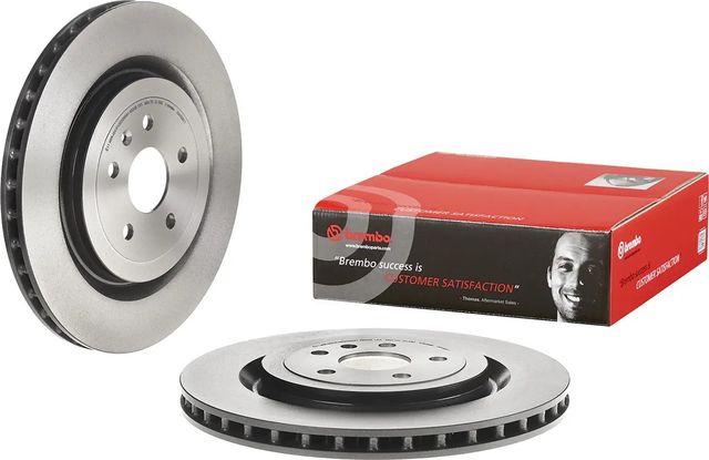 Тормозной диск Brembo UV Coated задний для Cadillac CTS II 2008-2014. Артикул 09.A508.11