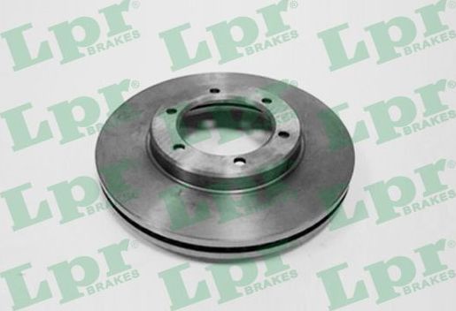 Тормозной диск LPR передний для Toyota HiAce H100 1995-2001. Артикул T2067V