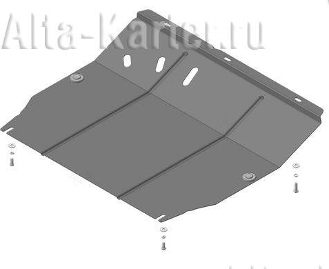 Защита Мотодор для двигателя, КПП, РК JAC Rein 2011-2026. Артикул 60908