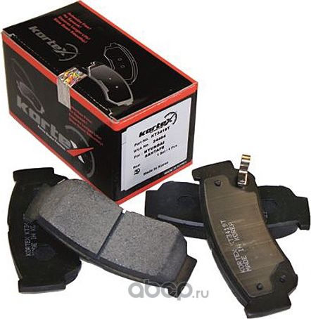 Колодки тормозные задние (Kortex). Артикул KT3419T