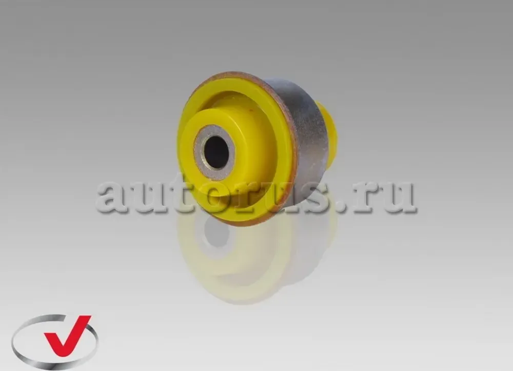 Сайлентблок Полиуретановый передней подвески продольной рекативной ID=60,1 mm (Vtulka). Артикул 1061750