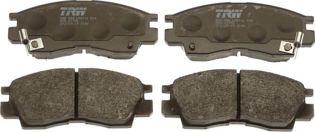 Тормозные колодки TRW передние для Mitsubishi Sapporo II 1987-1990. Артикул GDB998