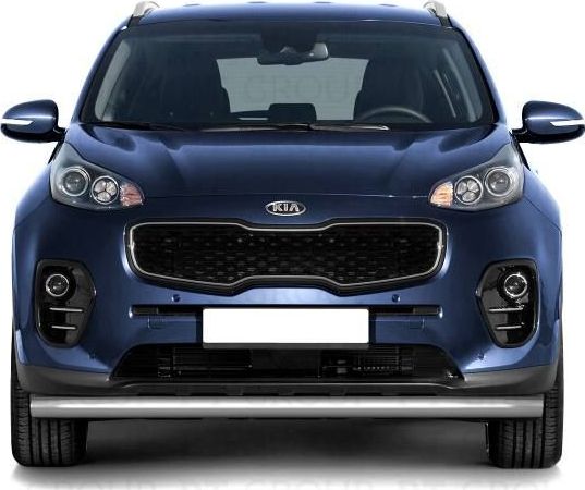 Защита PT Group заднего бампера одинарная d63 (НПС) для Kia Sportage IV 2016-2018. Артикул 06040104