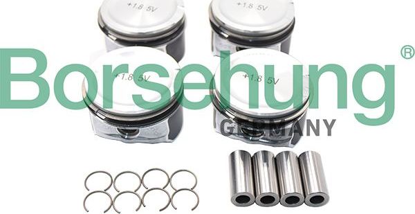 Поршневые кольца (в сборе) Borsehung для Audi TT I (8N) 1998-2006. Артикул B18670