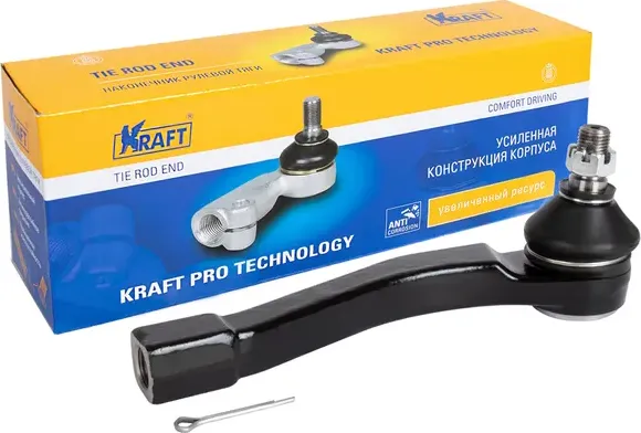 Наконечник рулевой тяги SSANGYONG ACTYON 05- 2.0 прав. (Kraft). Артикул KT032325