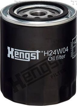 Масляный фильтр Hengst для Audi Cabriolet 1992-2000. Артикул H24W04