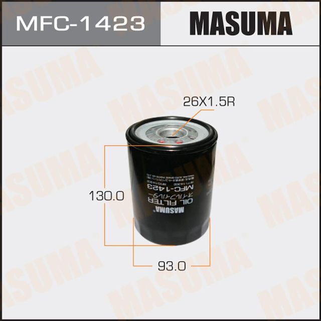 Масляный фильтр Masuma. Артикул MFC-1423