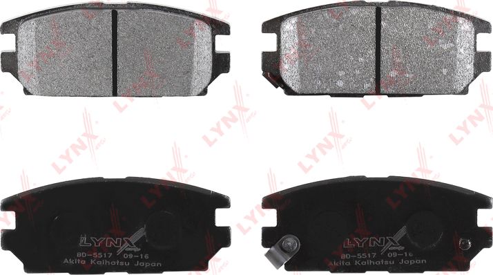 Тормозные колодки LYNXauto. Артикул BD-5517