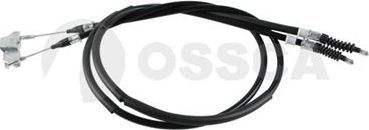 Трос ручника (тросик ручного тормоза) OSSCA для Opel Astra H 2004-2014. Артикул 50343
