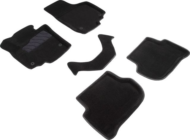 Коврики Seintex 3D ворсовые для салона Skoda Yeti 2009-2018. Артикул 83751