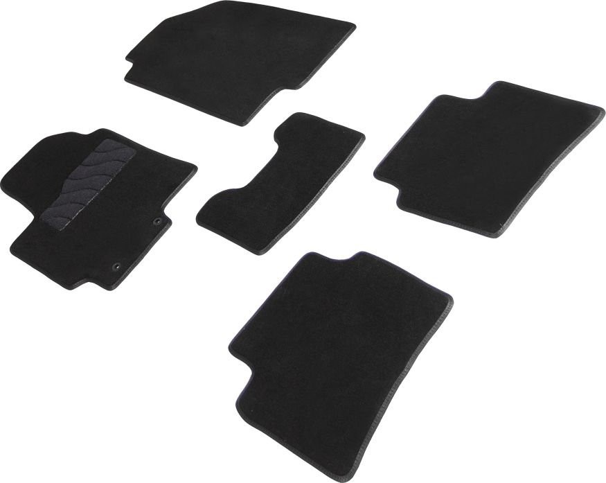 Коврики текстильные Seintex на нескользящей основе для салона Kia Rio IV 2017-2026. Артикул 89149