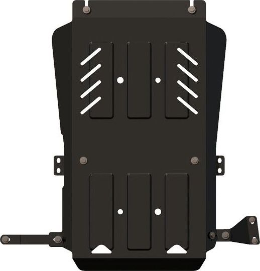 Защита Шериф (2,5 мм) для КПП и РК Mitsubishi Challenger 2008-2015. Артикул 14.1145 V2