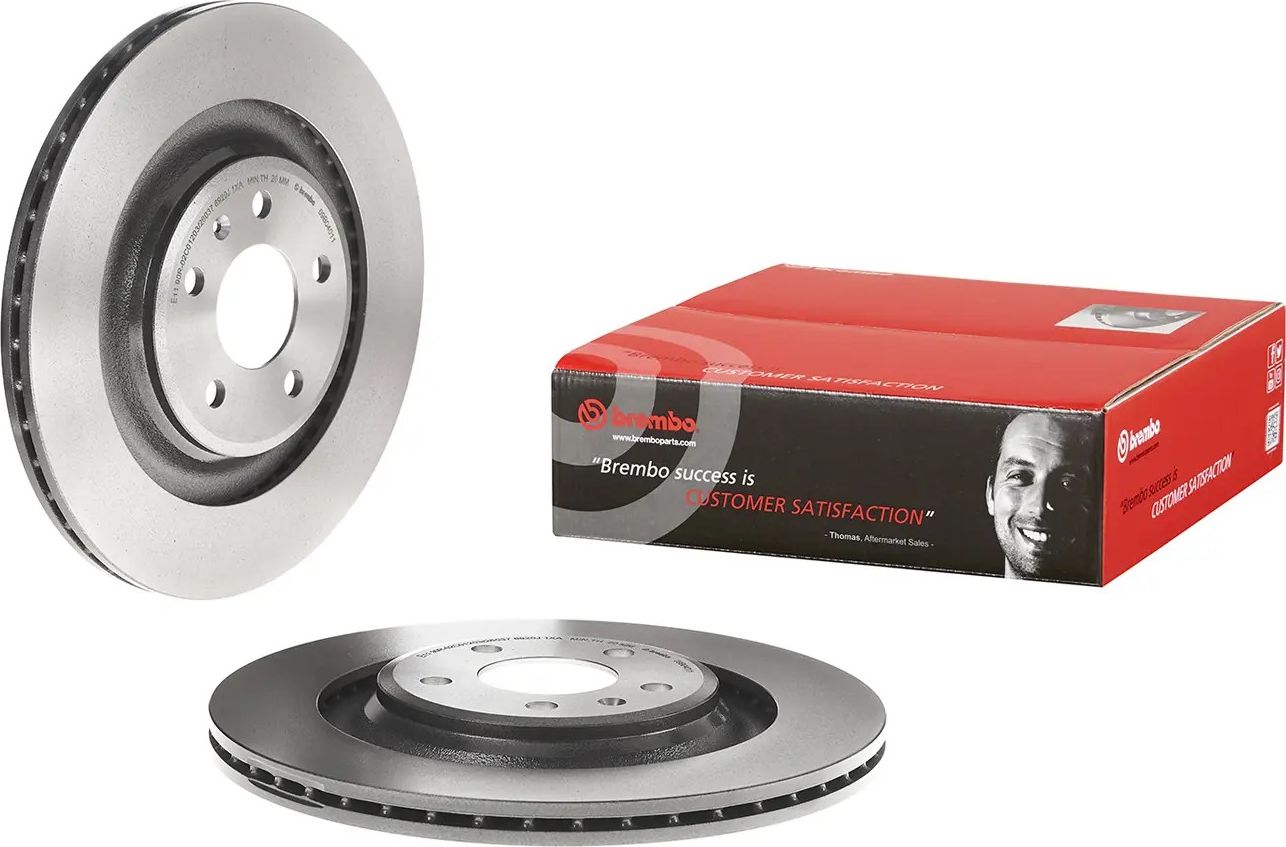Тормозной диск Brembo PRIME LINE - UV Coated. Артикул 09.B040.11