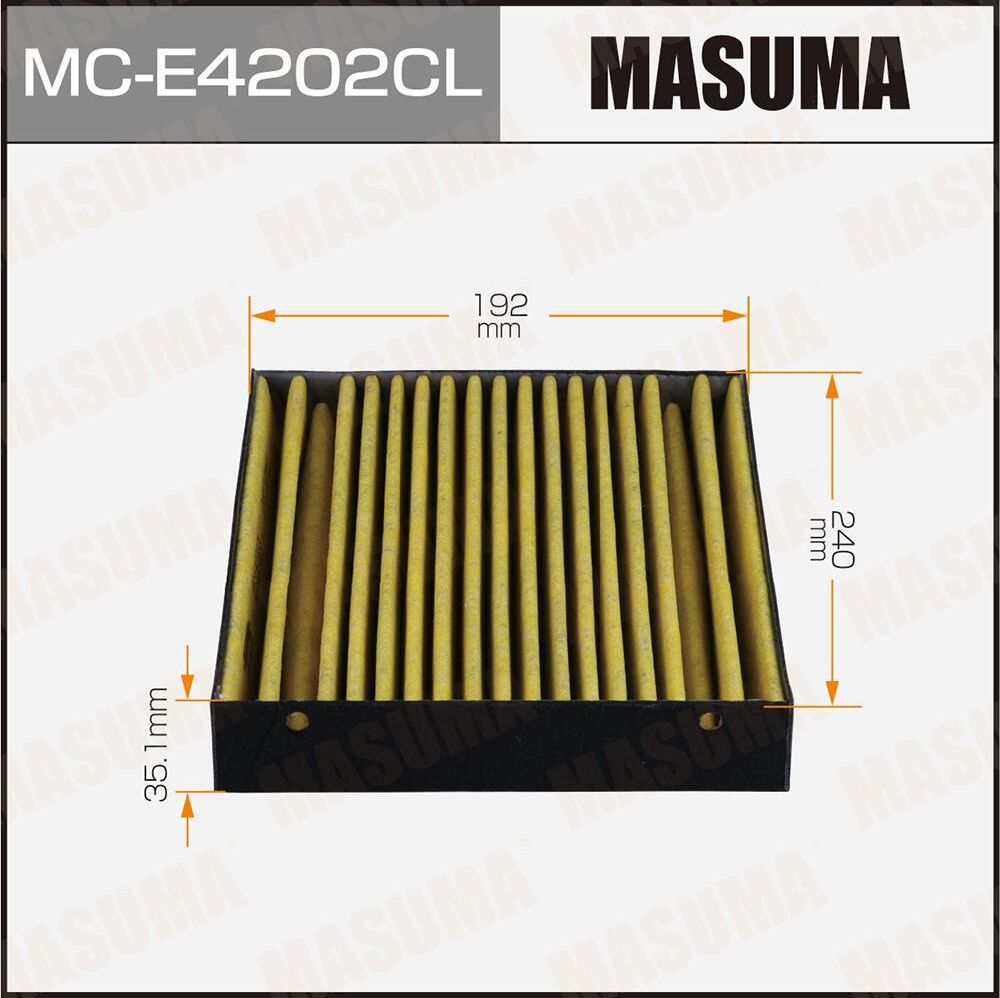 Салонный фильтр AC0342CSET MASUMA угольный MERCEDES-BENZ S-CLASS (W223) 20-22 (1. Артикул MCE4202CL