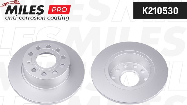 Тормозной диск Miles задний для Skoda Octavia A7 2012-2019. Артикул K210530