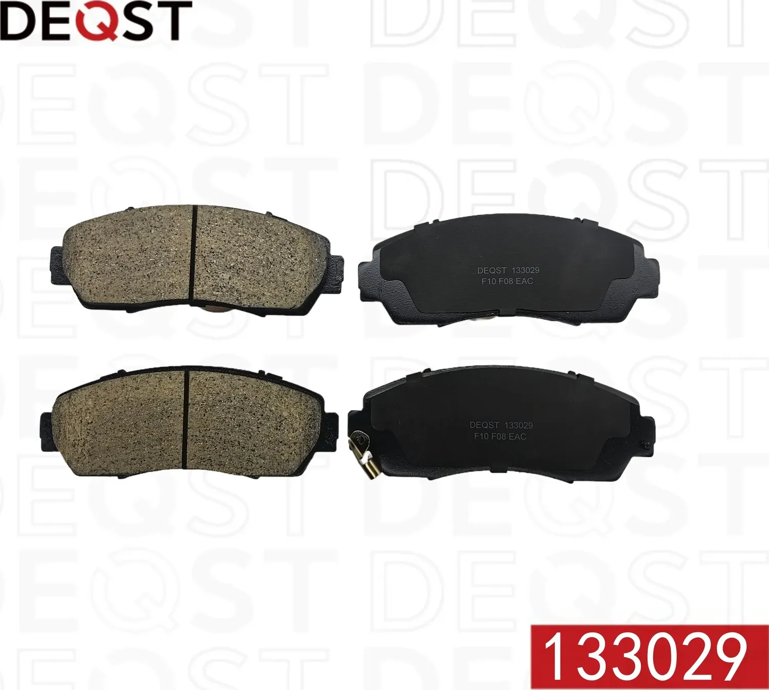 133029 DEQST Колодки тормозные Haval H6 (14-)/Honda CR-V (06-)передние керамичес. Артикул 133029