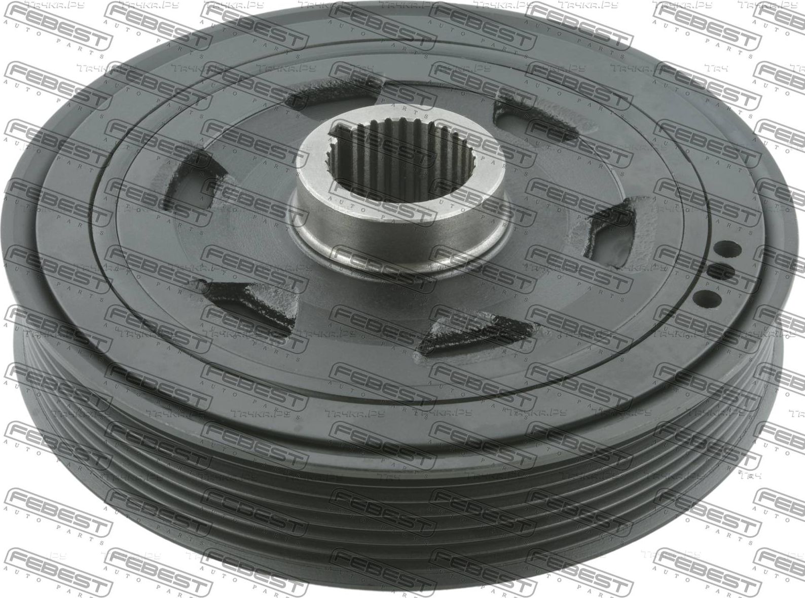 Шкив коленвала Febest для Honda Civic VIII 2008-2011. Артикул HDS-N22A