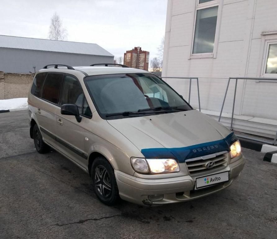 Дефлектор Vip-Tuning для капота Hyundai Trajet 1999-2008. Артикул HYD19