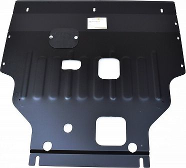 Защита Alfeco для картера и КПП Ford Tourneo Custom FWD 2013-2026 (большая). Артикул ALF.07.38