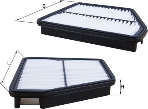 Воздушный фильтр Mahle-Knecht для Hyundai Matrix I 2001-2010. Артикул LX 1840