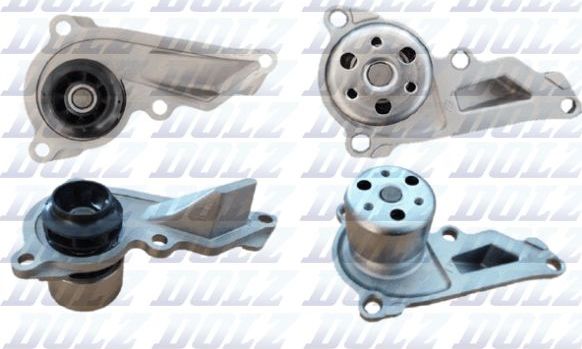 Помпа (водяной насос) Dolz для Renault Sandero III 2021-2026. Артикул R241