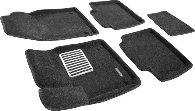 Коврики текстильные Euromat 3D Lux для салона Geely Monjaro 2021-2026. Артикул EM3D-001412