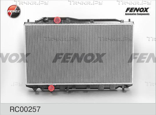 Радиатор охлаждения двигателя Fenox. Артикул RC00257