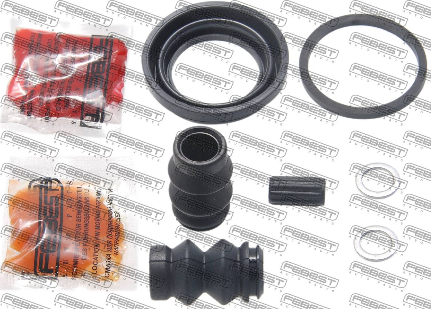 Ремкомплект тормозного суппорта Febest. Артикул 0375-RER