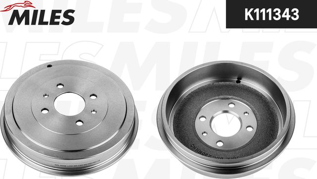 Тормозной барабан Miles задний для Fiat Marea 1996-2003. Артикул K111343